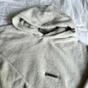 Essentials Men’s Fleece hoodie in size small